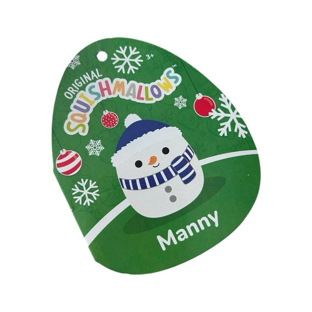 Squishmallow Manny the Snowman Mystery Squad Capsule‎ 2023 Plush 4